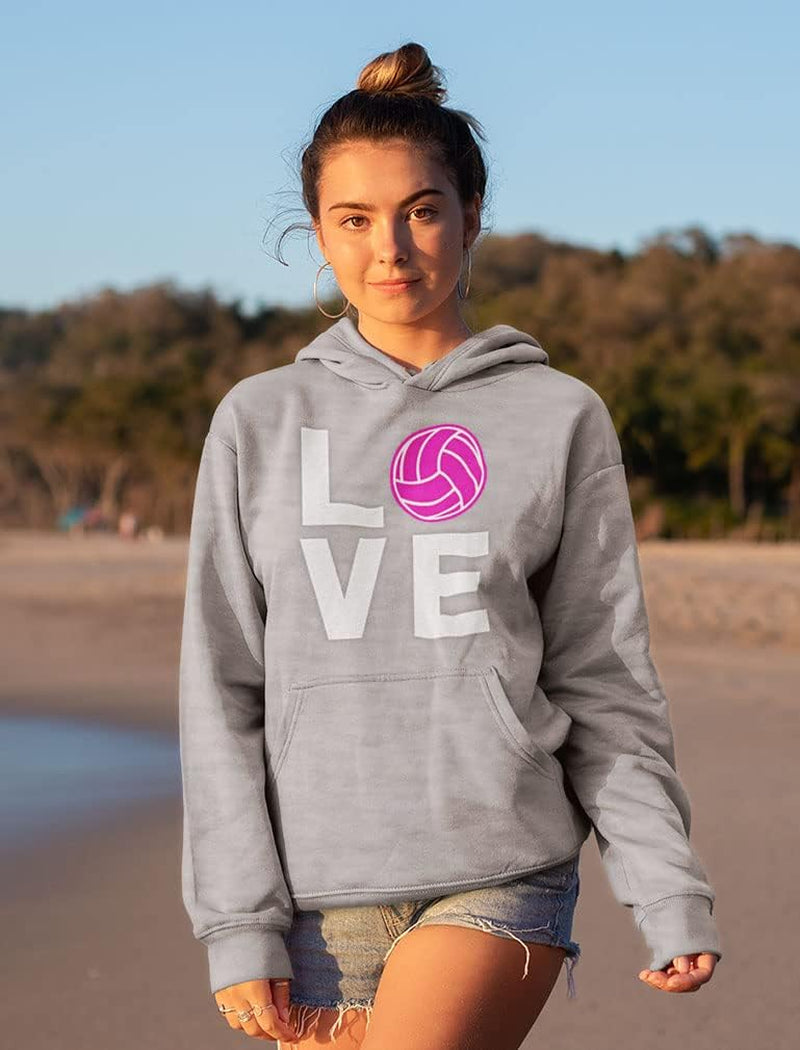 Eat Sleep Volleyball Repeat Hoodies for Women Fans Team Players Sweatshirt Hoodie