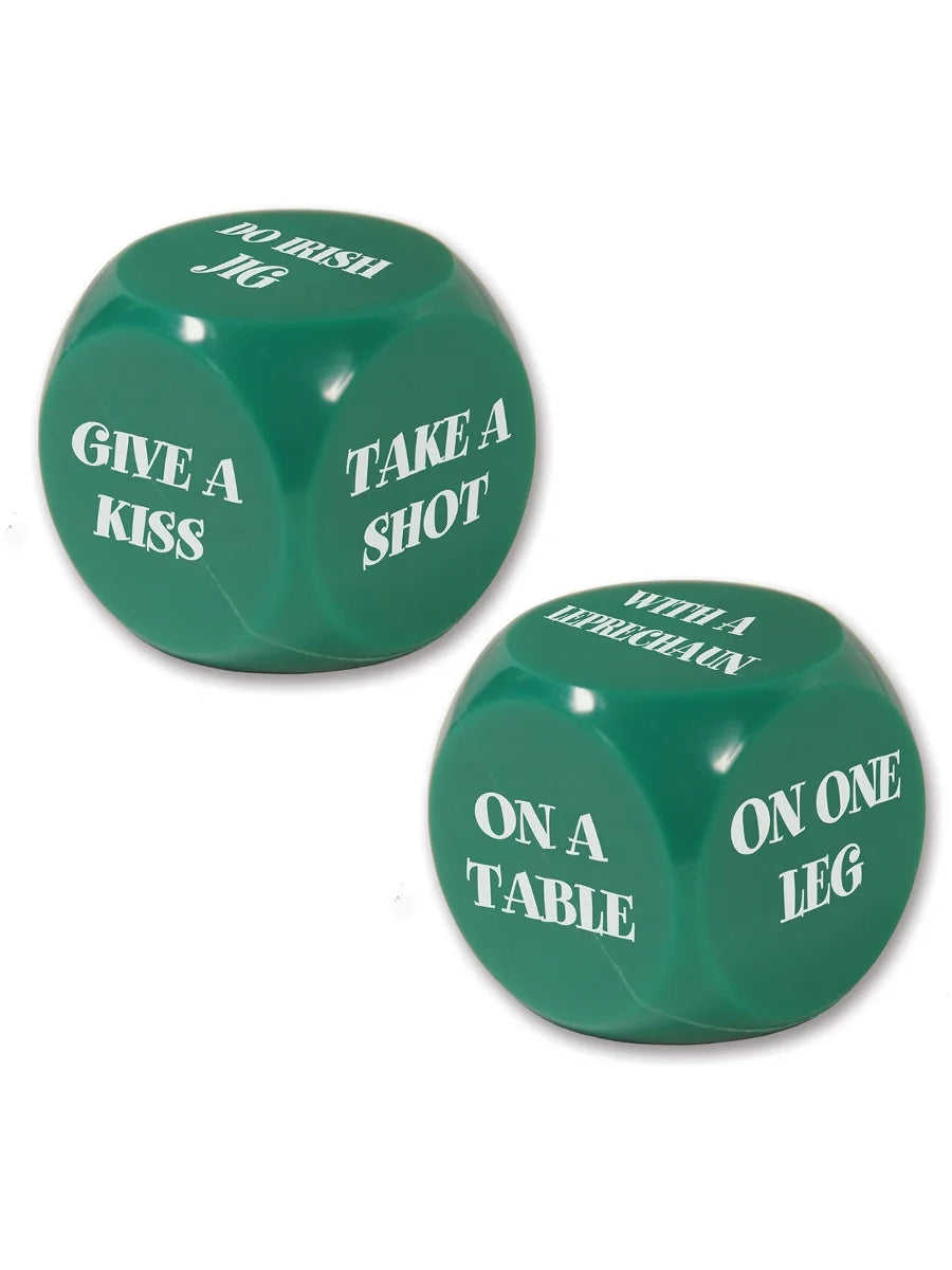 30426 St. Patrick Decision Dice Game, 2 Dices per Game