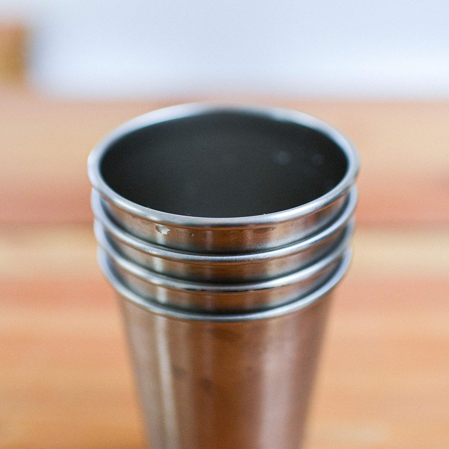 Kid-Proof Cups (Farm Animal Designs) - Set of 4 Stainless Steel Cups (16Oz)