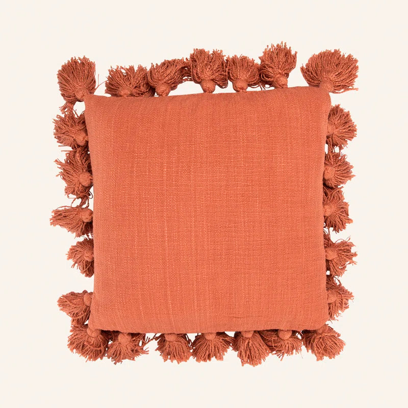 Vivienne Tassels Throw Pillow