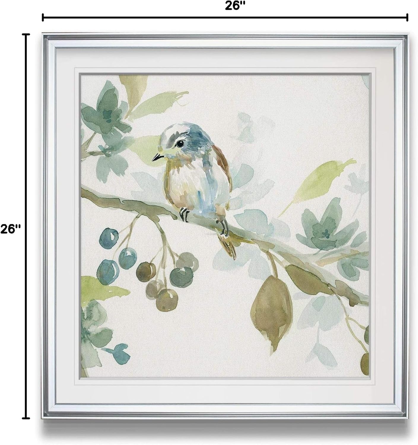 Spring Melody II Contemporary Artwork Bird Art Framed Scenic Giclee Canvas Prints Animals Wall Decor Painting