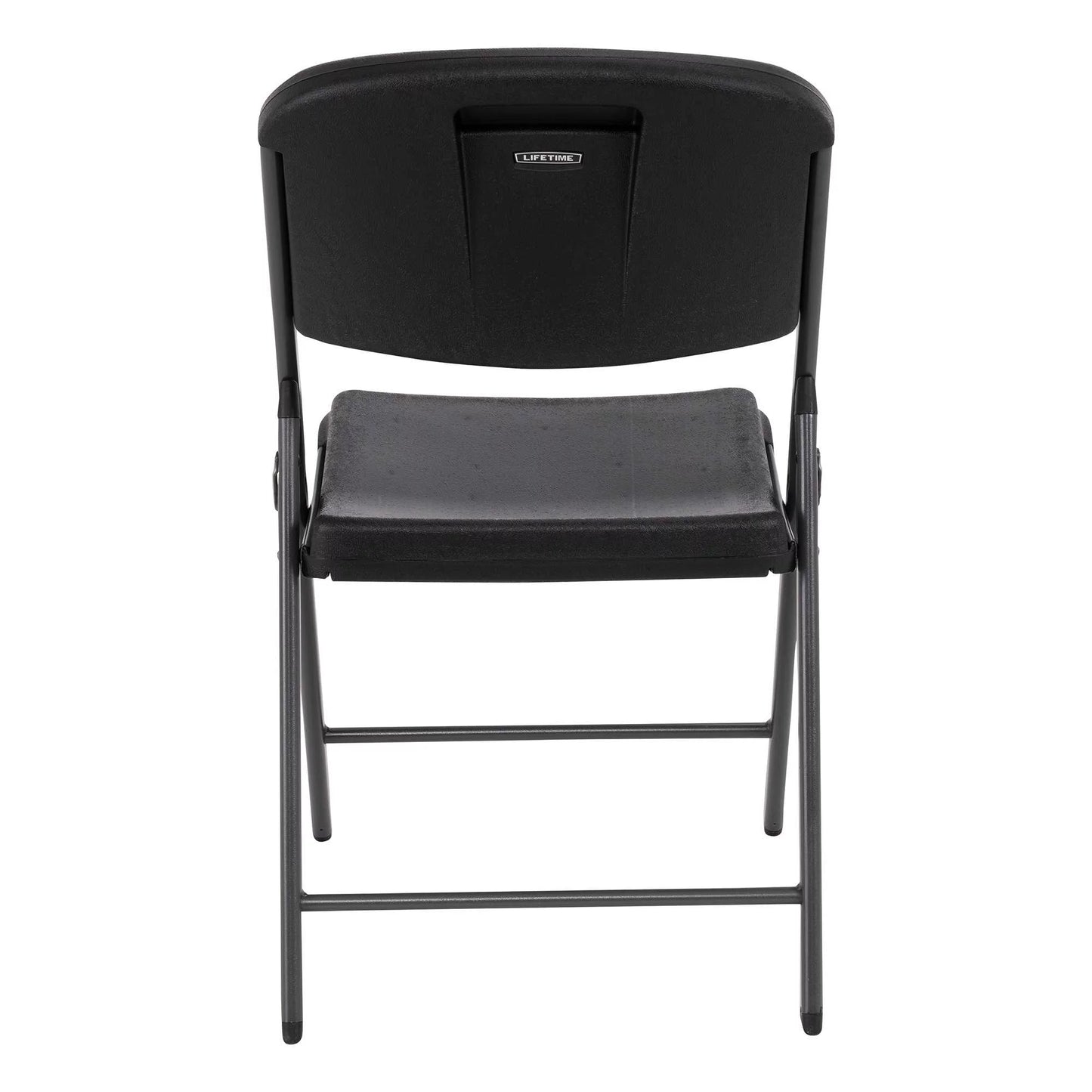 Folding Chair, Indoor/Outdoor Commercial, Black, 6 Pack (80844)