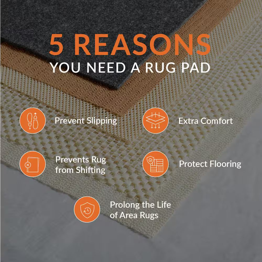 Madison Cream/Light Gray 9 Ft. X 12 Ft. Border Area Rug