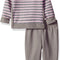 Baby Girls' Ultimate Baby Flexy Adjustable Fit Jogger with Sweatshirt Set
