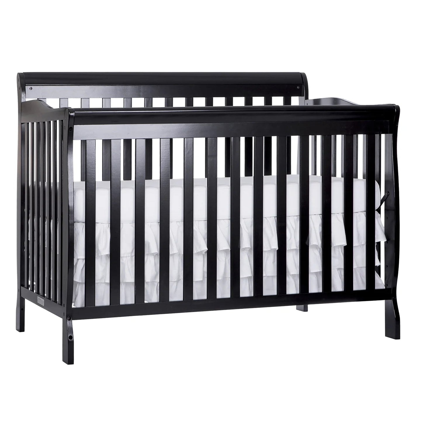 Ashton 5-In-1 Convertible Crib, Cherry, Greenguard Gold and JPMA Certified