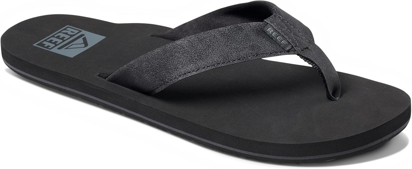 Twinpin Men'S Beach Flip Flop, Soft Cushion Footbed, Water Friendly