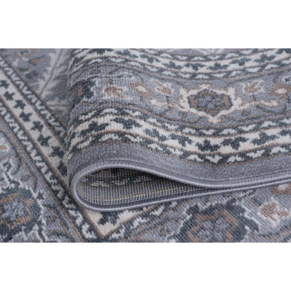 Madison Oriental Gray 2 Ft. X 8 Ft. Indoor Runner Rug