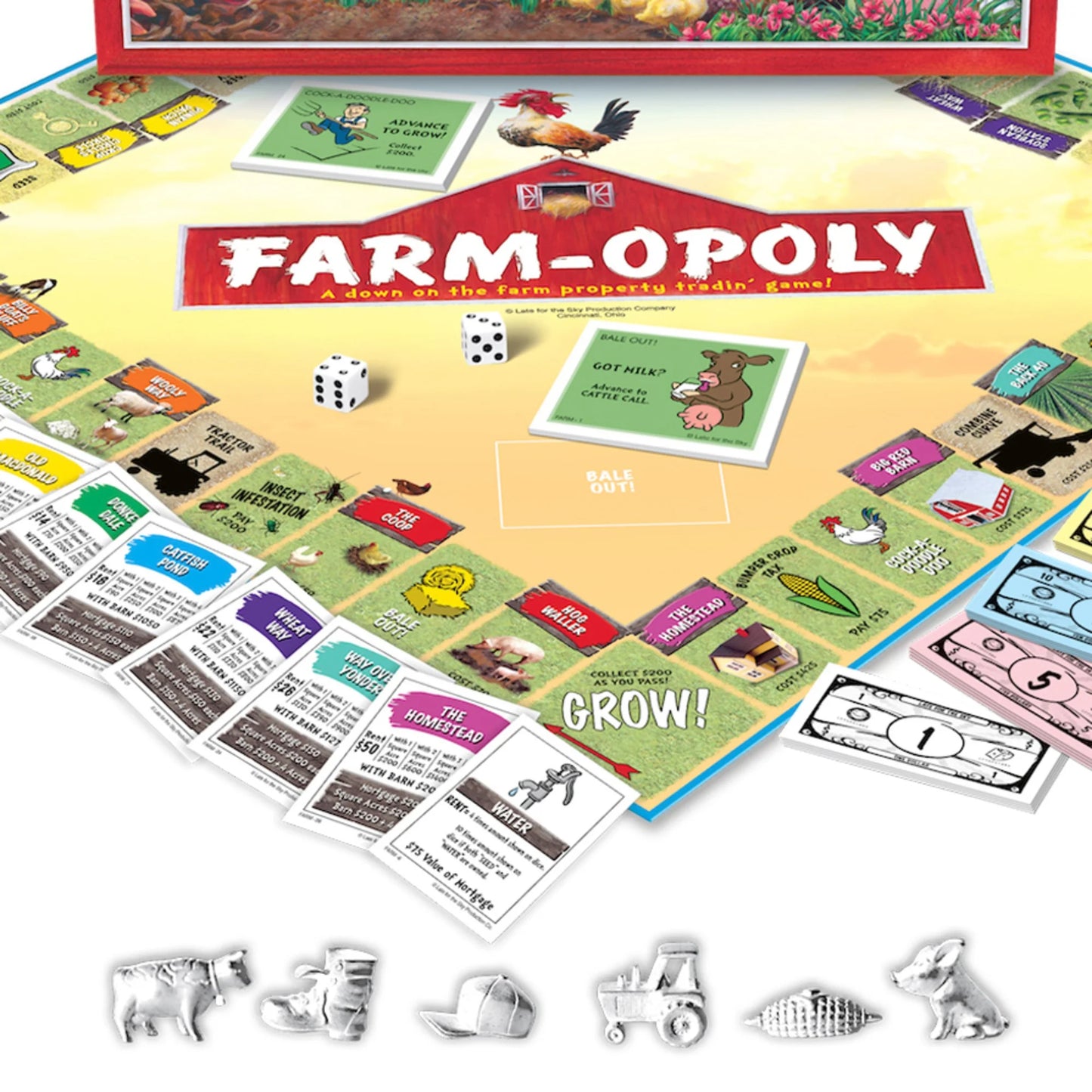 Farm-Opoly Board Game