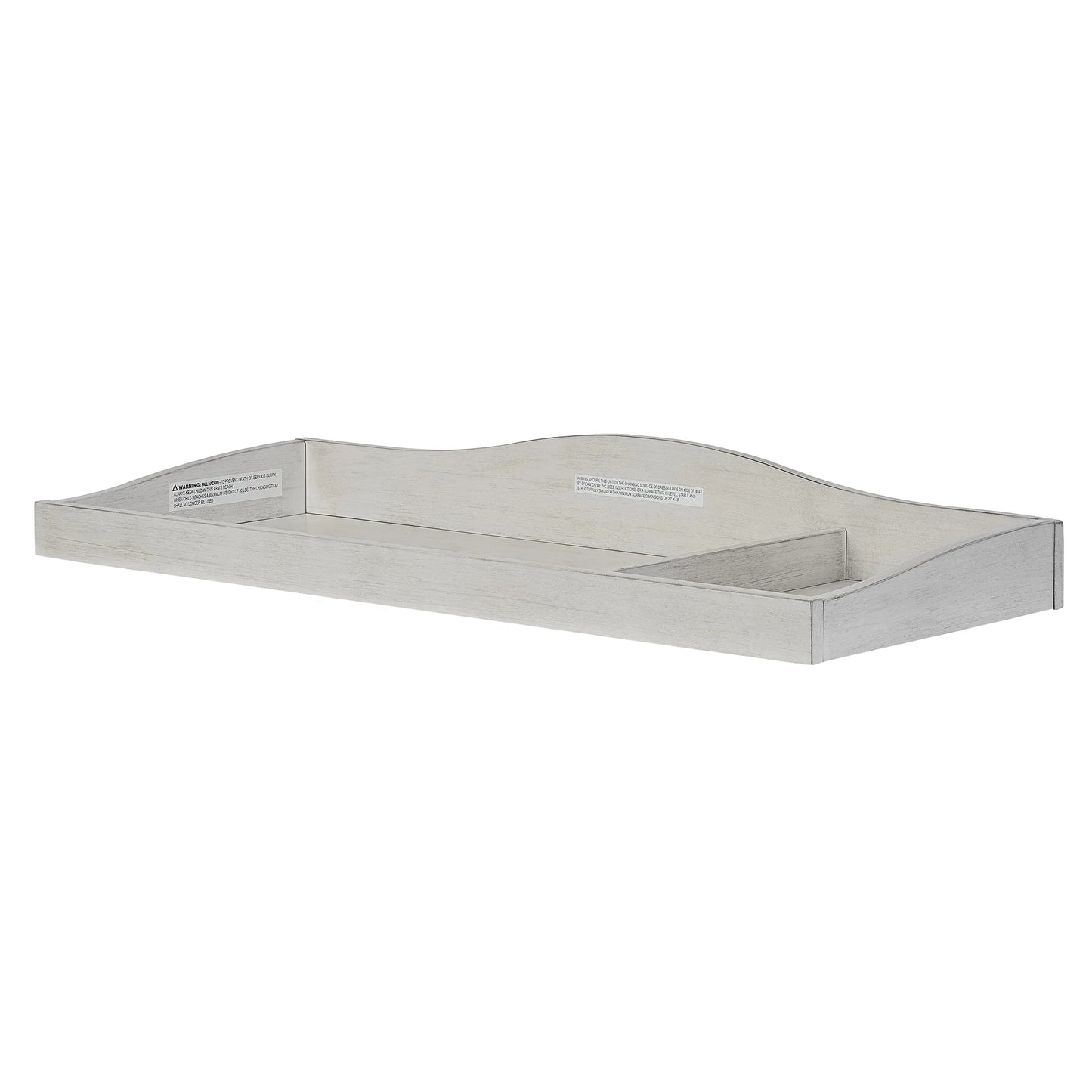 Foldable Tray Diaper Changing Table, Frost