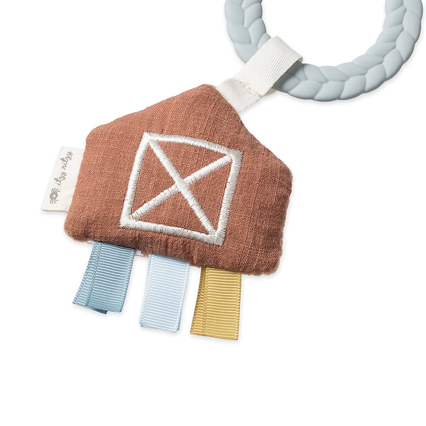 Bitzy Busy Toy & Teether Unisex Gift Set - Farm 0M+ Multi Color