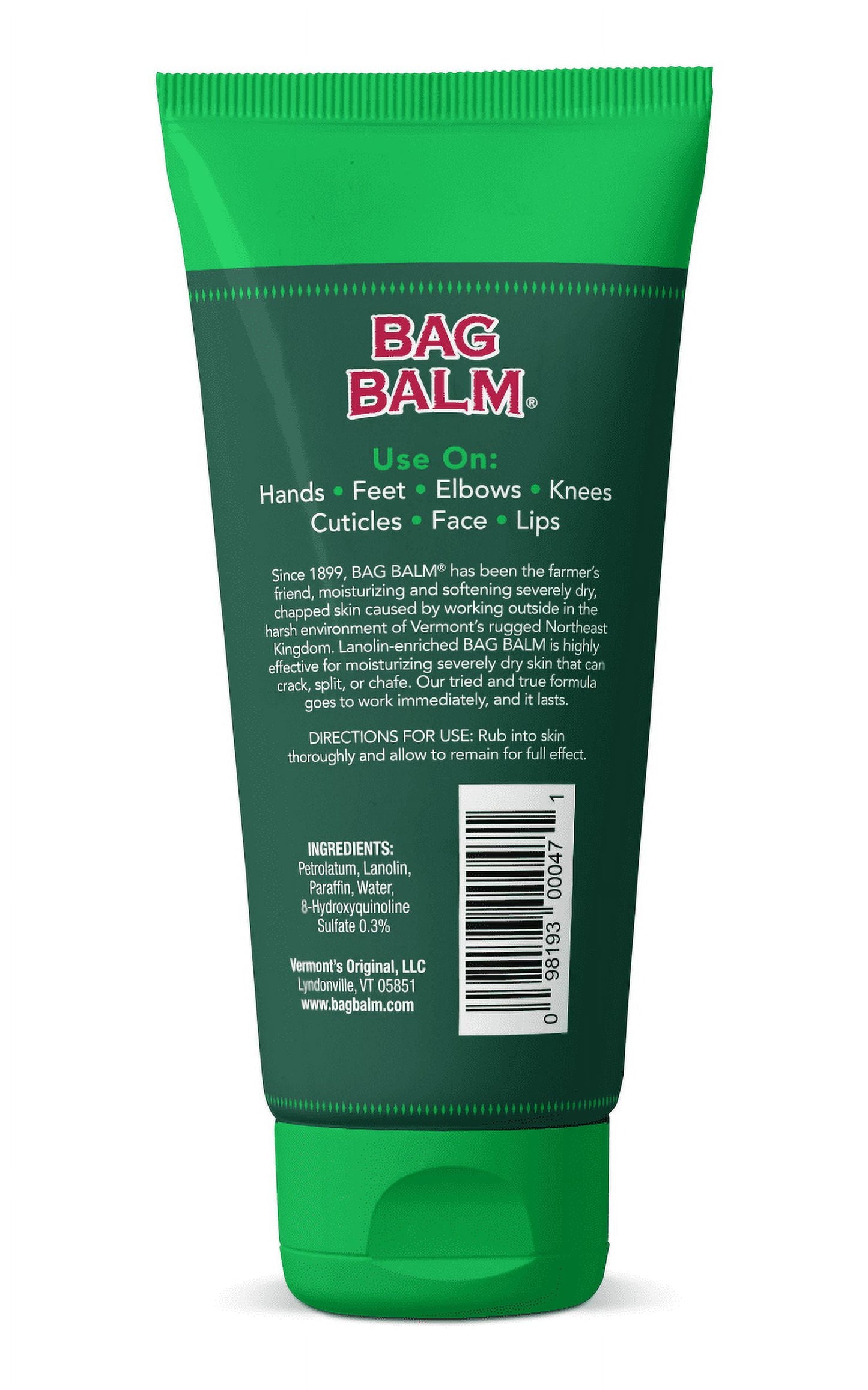 Vermont’S Original , Skin Moisturizer for Dry Skin, 2Oz Tube