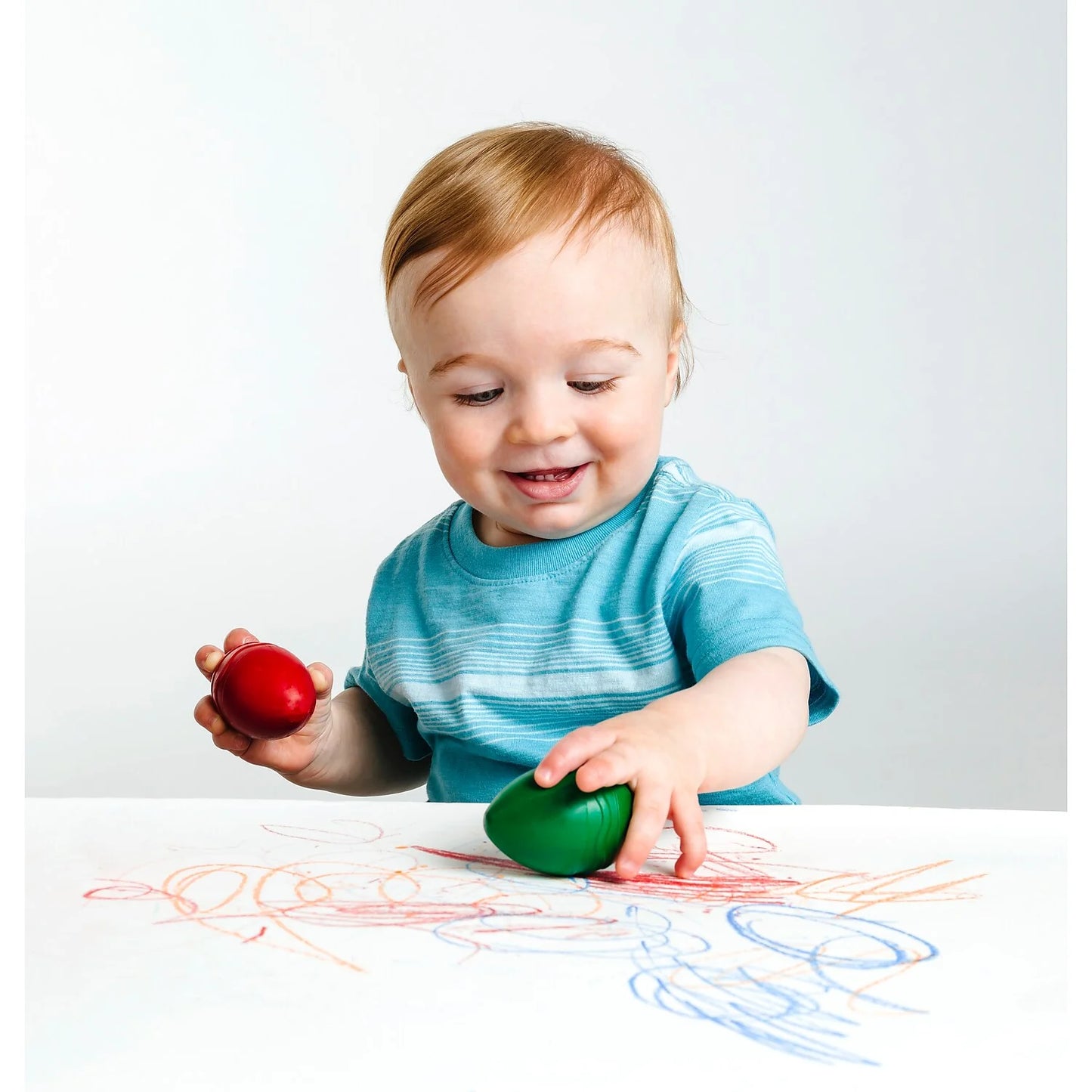 My First Washable Palm Grasp Crayons, 6 Count