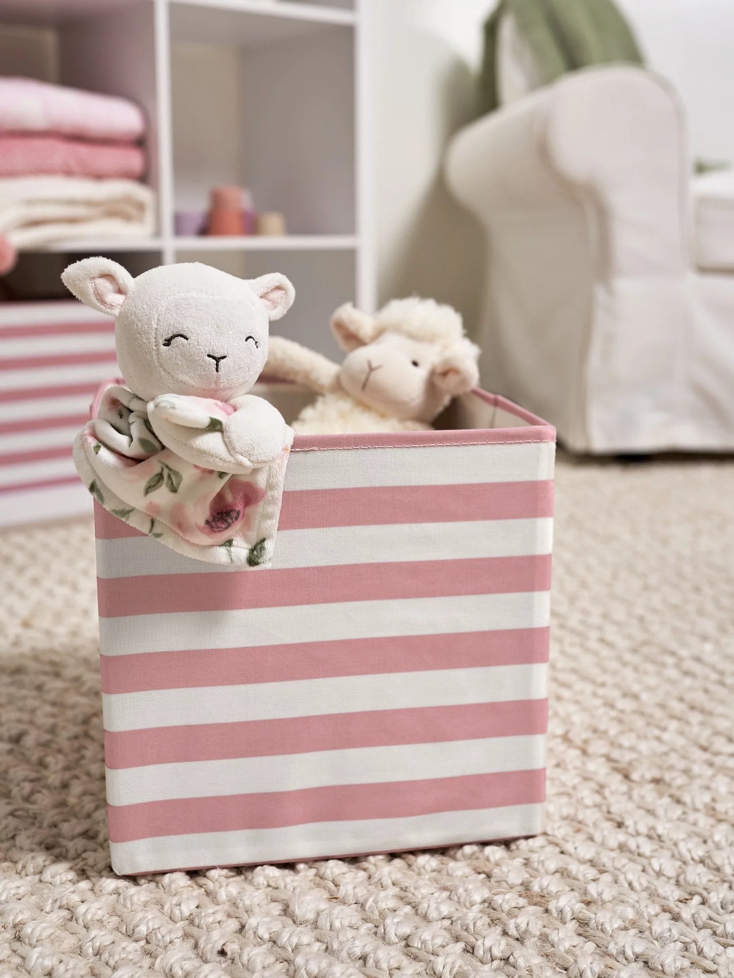 by Gerber Baby & Toddler Girl or Boy Unisex Plush Security Blanket, Ivory Sheep