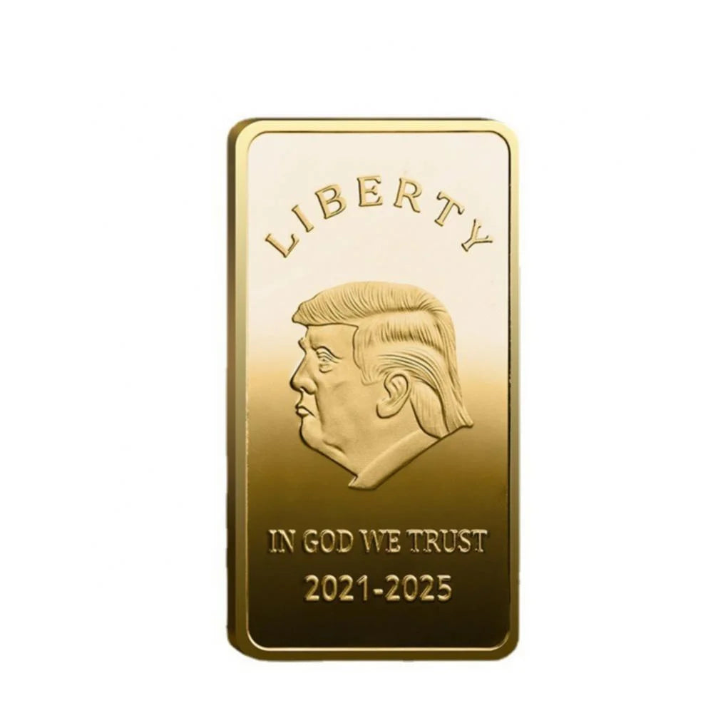 Donald Trump Gold Coin, Gold Plated Collectable Coin and Case Included, 45Th President, Certificate of Authenticity Official