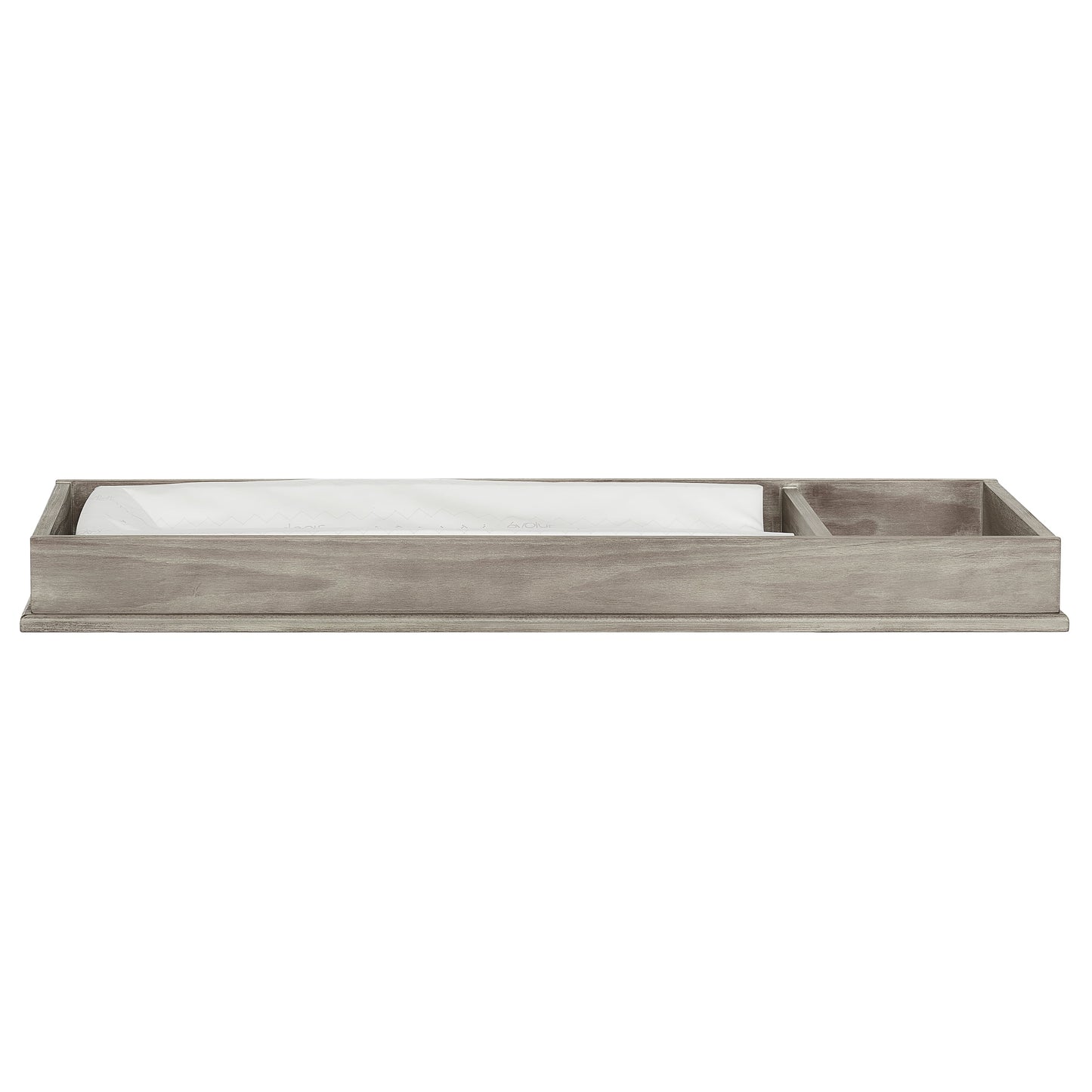 Evolur Mid Century Changing Tray, Windsor Oak Grey
