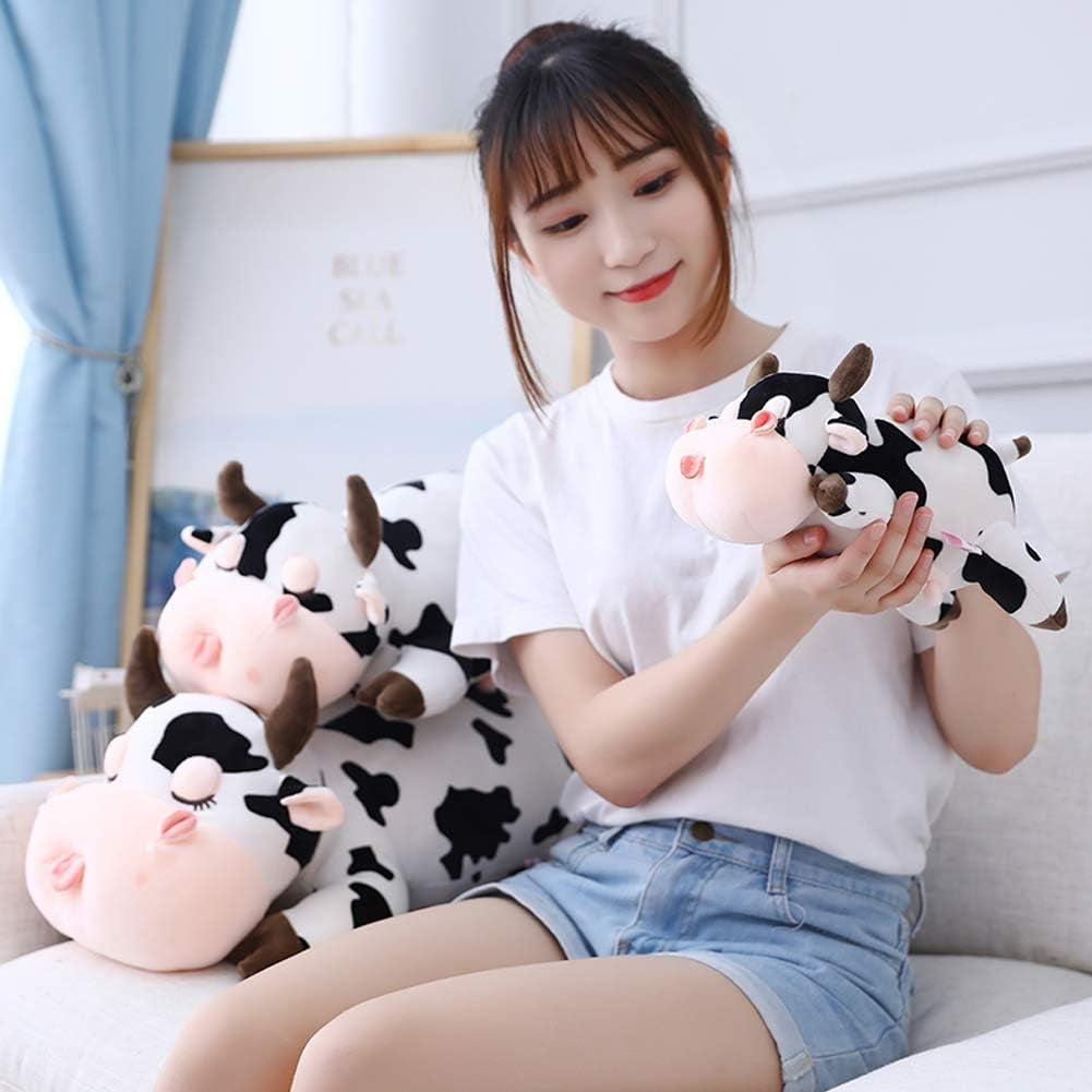 Cow Pillow, Cow Stuffed Animals Plush Toys Gifts for Kids, 23.6"