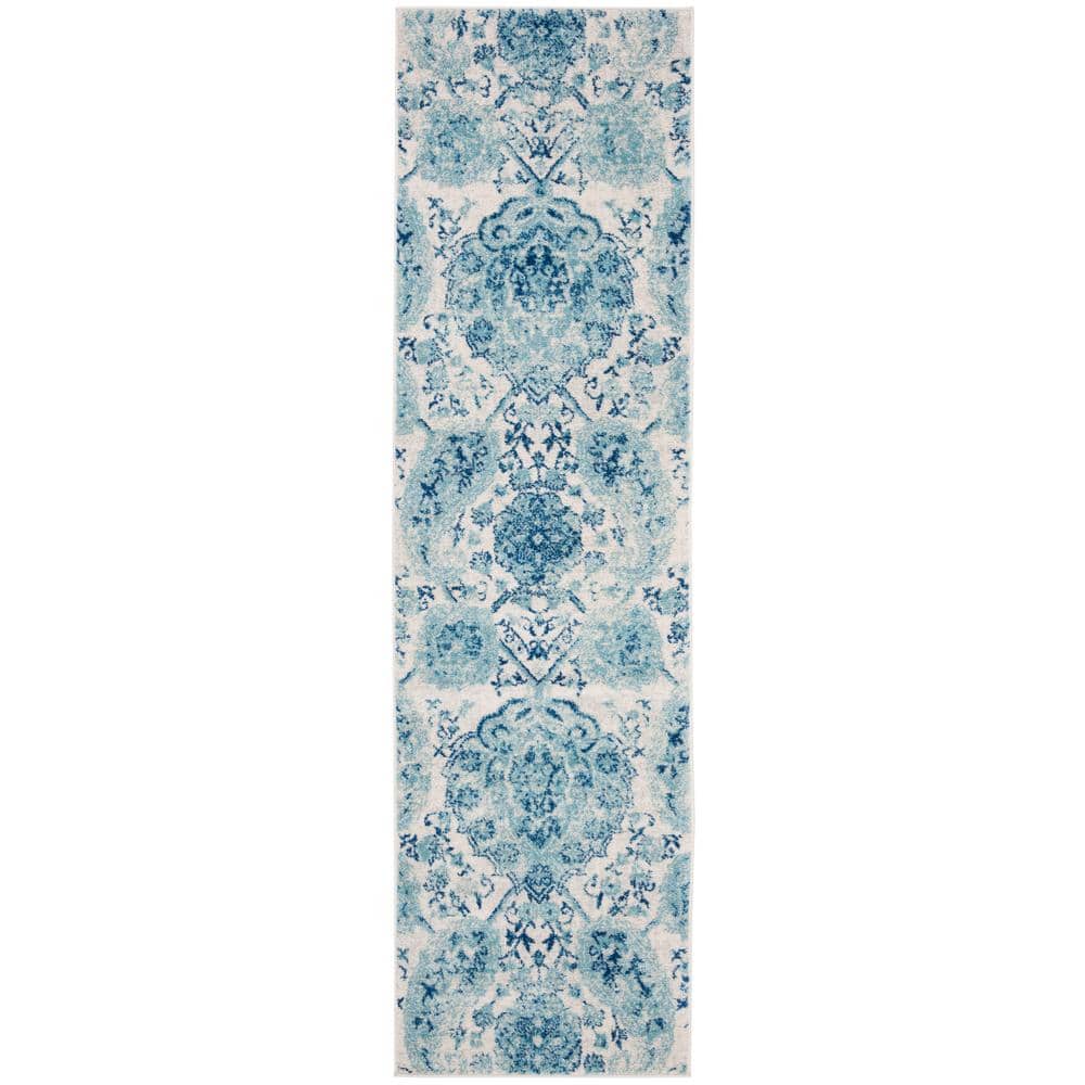 Madison Cream/Light Gray 5 Ft. X 8 Ft. Border Area Rug