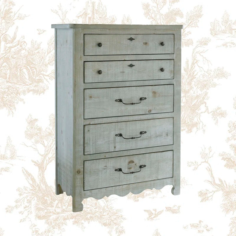 Lyra 5 Drawer 38" W Dresser