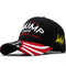 New Adjustable Trump 2024 Embroidered Hat Baseball Cap Black Red US