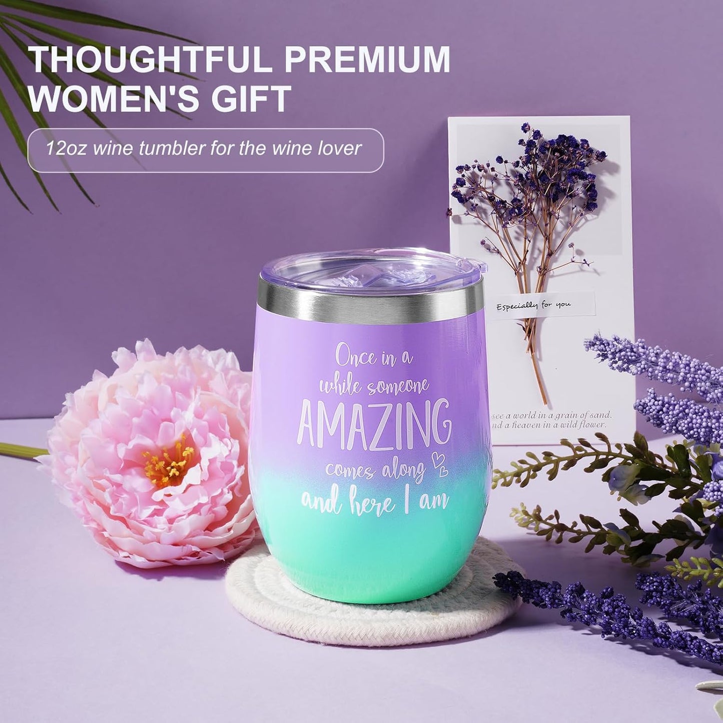 Mother'S Day Gifts for Wife Mum Women,Her,Girlfriend,Sister, Happy Birthday,Purple Relaxing Spa Gifts Baskets W/ Blanket,Get Well Self Care Gifts, Wife Mother Day Gifts Baskets for Women Mum Grandma