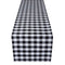 Buffalo Check Table Runner - Black/White - 13 in X 90 In