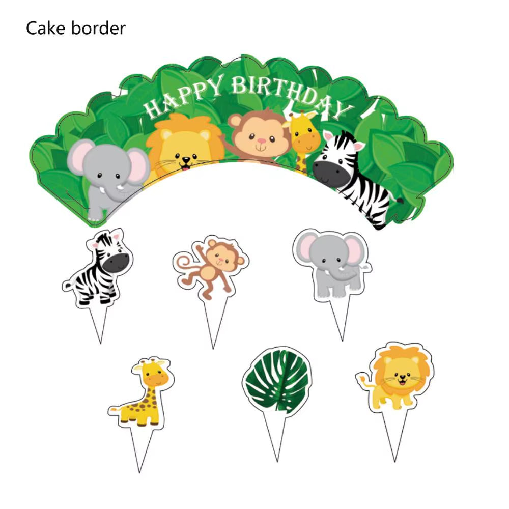 Farm Cow Theme Birthday Party Animal Party Cow Decoration Disposable Cups Plates Flags Tablecloth Baby Shower Balloon Decoration