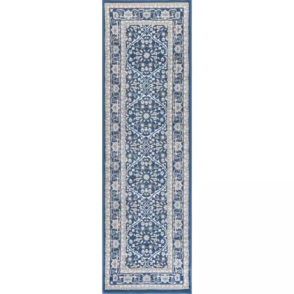 Madison Oriental Gray 5 Ft. X 8Ft. Oval Indoor Area Rug