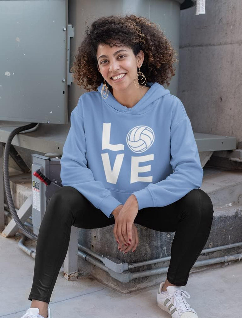 Matching Volleyball Hoodies & Leggings for Women Teen Girls Fans Team Players Love Hoodie & Legging Set