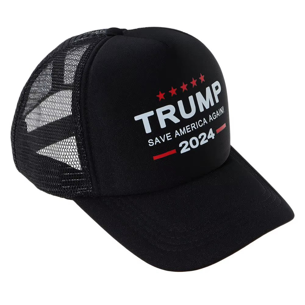 Black Trump 2024 Caps Sports Baseball Cap Trump Supporters Hat