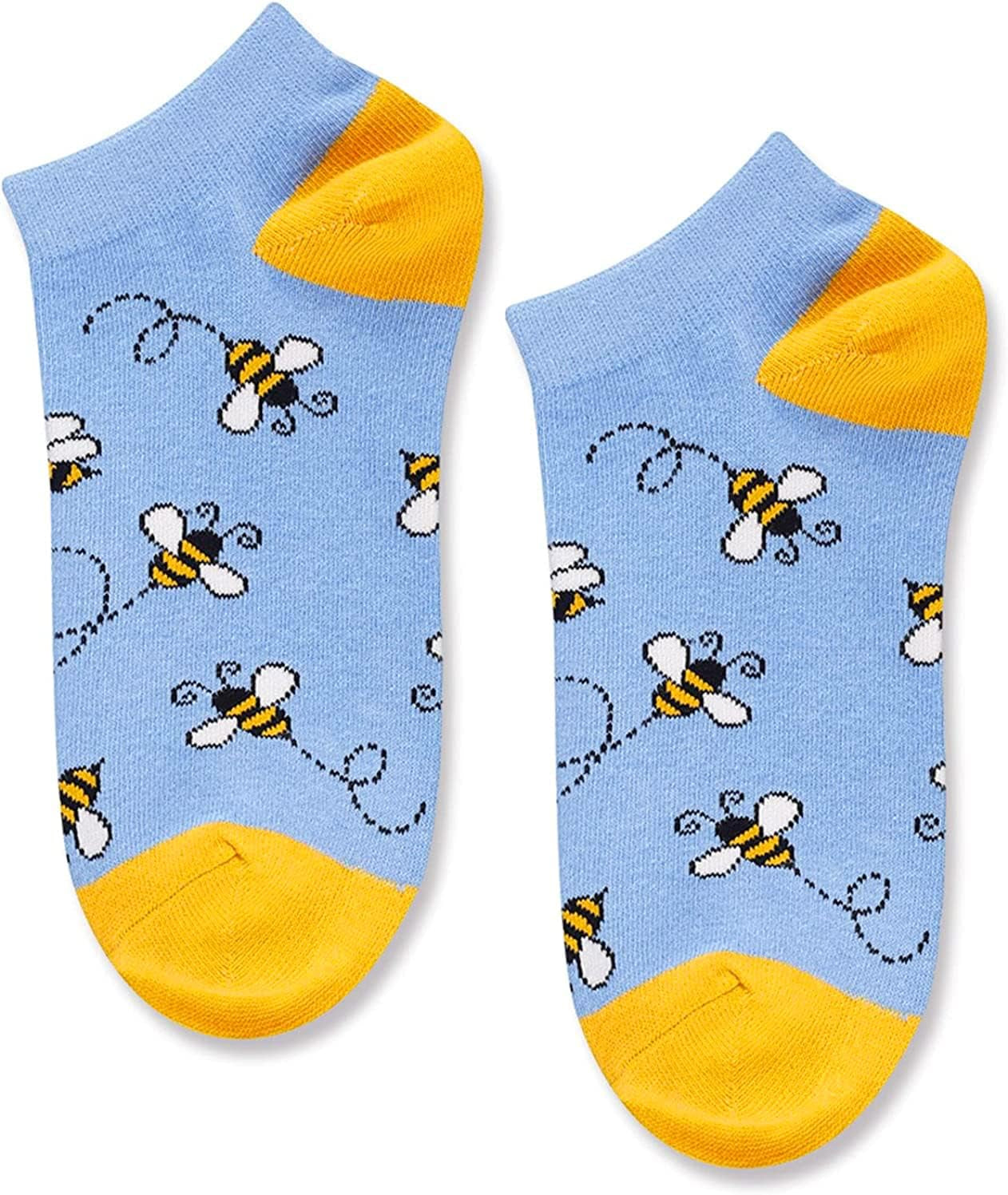 Funny Socks for Women - Bee Gifts Cow Gifts Corgi Gifts for Girls, Noverty Corgi Bee Cow Socks