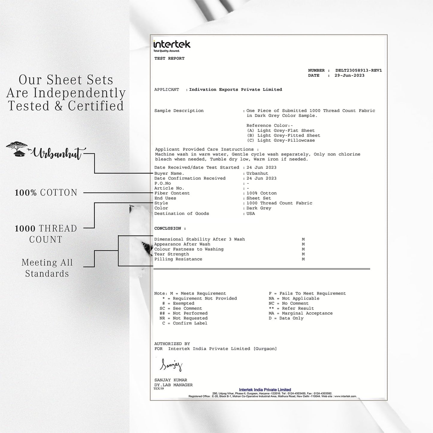 1000 Thread Count Egyptian Cotton Sheets California King Size, Long Staple Soft & Breathable, 4 Pc Bed Sheet Sets, Luxury Hotel Sateen Sheets Fits 16" Deep Pocket - White
