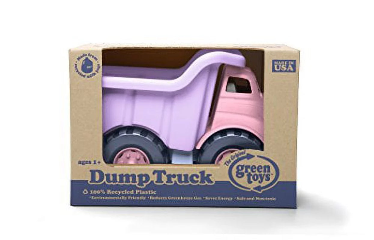 Pink Dump Truck, for Toddlers Ages 1+ Made from 100% Recycled Plastic