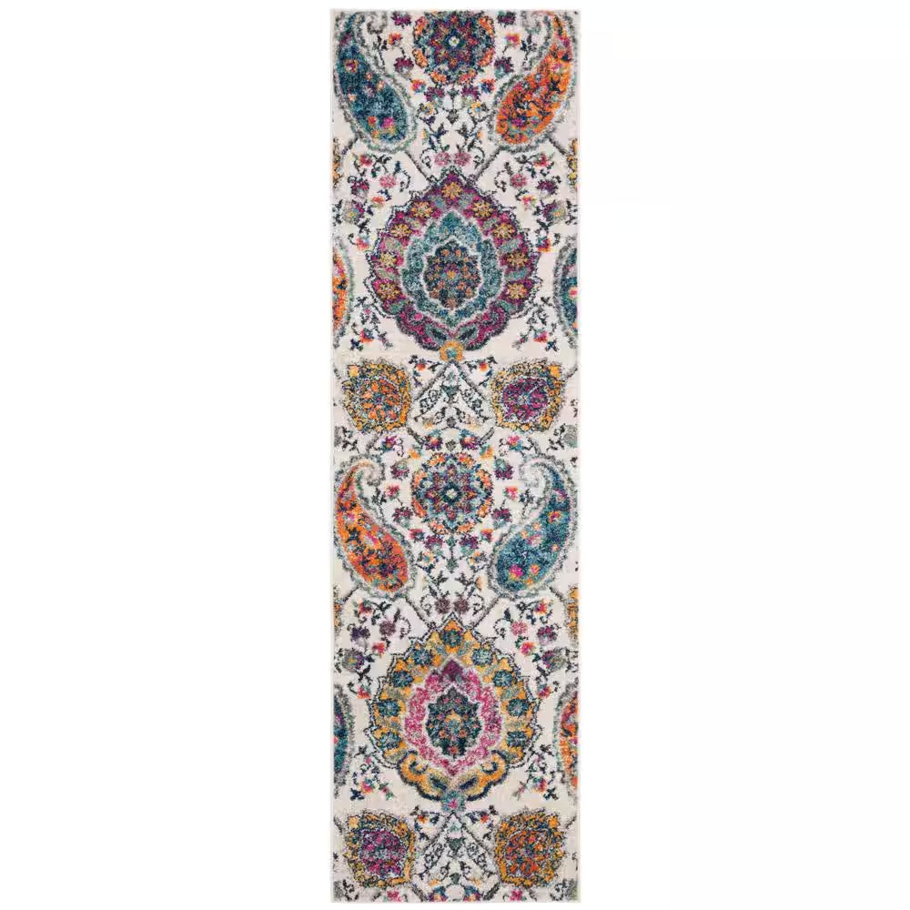 Madison Cream/Light Gray 9 Ft. X 12 Ft. Border Area Rug