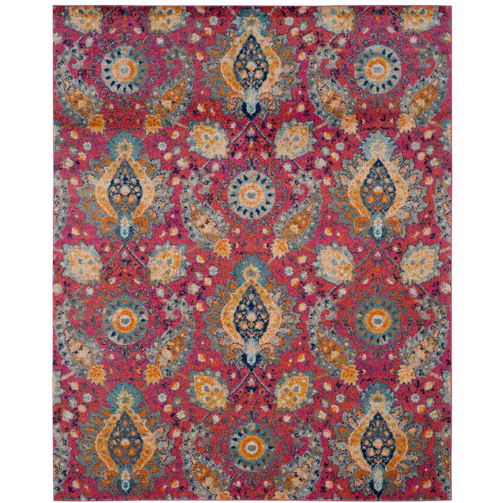 Madison Cream/Light Gray 9 Ft. X 12 Ft. Border Area Rug
