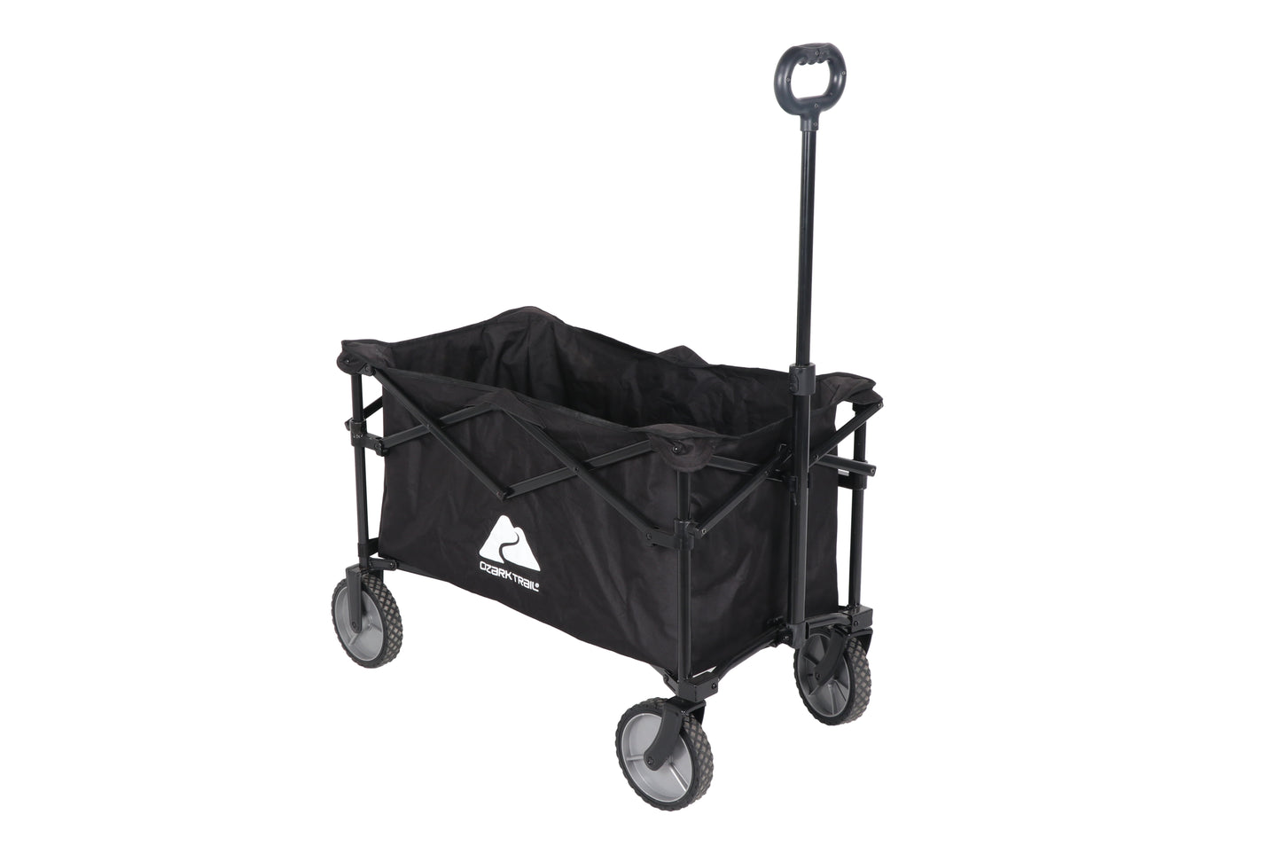 Multi-Purpose Big Bucket Cart, Black Wagon, Height 24"