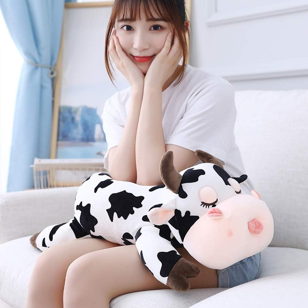 Cow Pillow, Cow Stuffed Animals Plush Toys Gifts for Kids, 23.6"