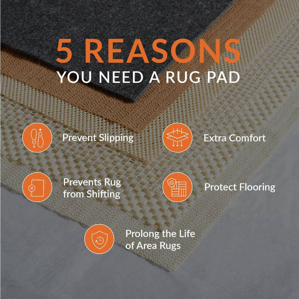 Madison Cream/Light Gray 4 Ft. X 6 Ft. Border Area Rug