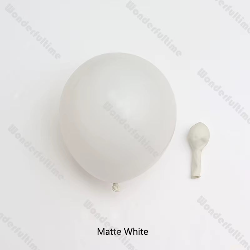 5/10/12/18Inch Doubled Dusty Blue Grey White Sand Balloons Boho Farm Theme Birthday Boy Decorations Custom Balloons Garland Arch