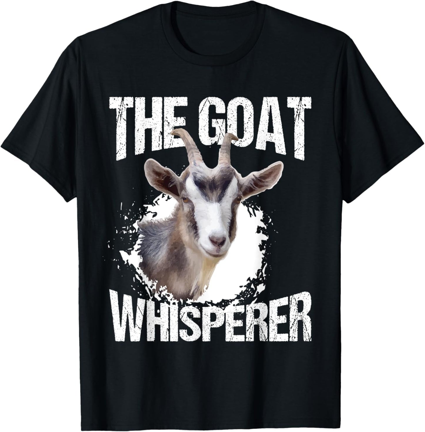The Goat Whisperer Funny Goat Lover Farmer Gift T-Shirt