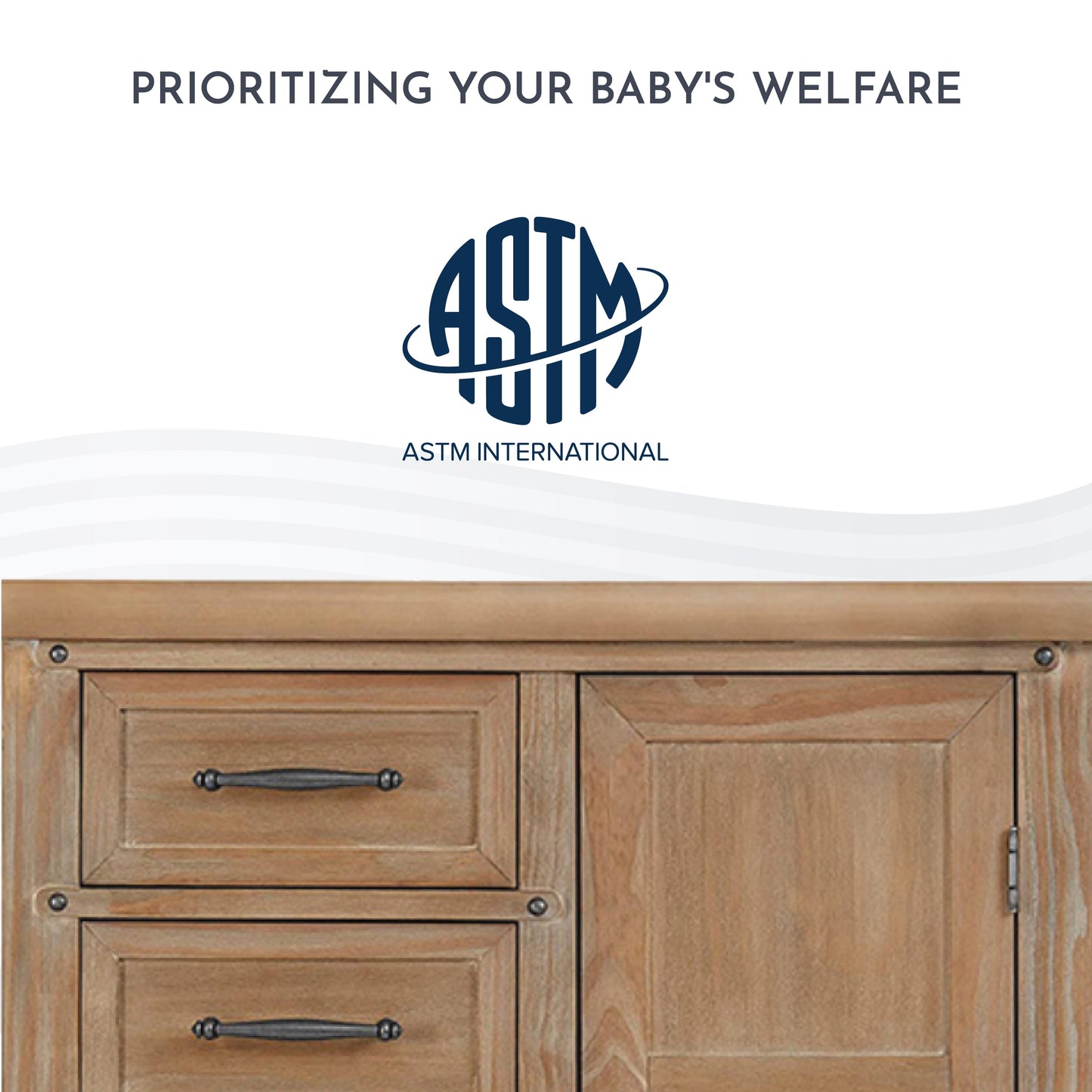 Andorra Chifferobe, Designed for Storage, Solid and Sturdy Build, Barnwood