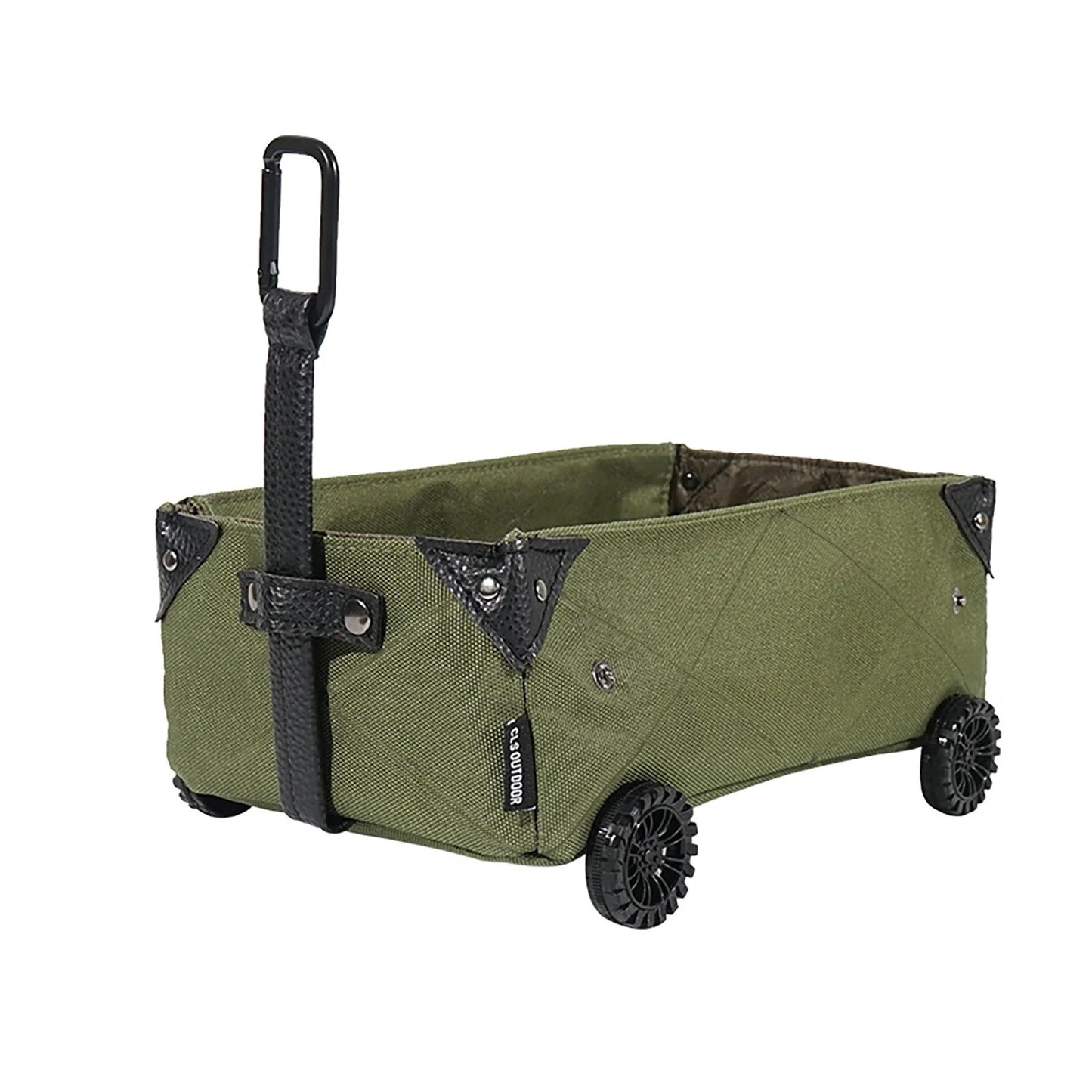 Jomeoic Foldable Folding Indoor and Outdoor Multipurpose Yard Garden Cart