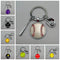 Baseball Softball Convex Photo Glass round Dome Keychain Jewelry, DIY Keychain