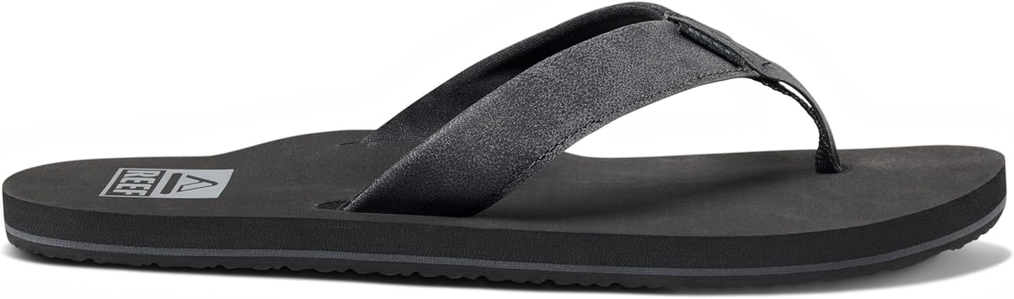 Twinpin Men'S Beach Flip Flop, Soft Cushion Footbed, Water Friendly