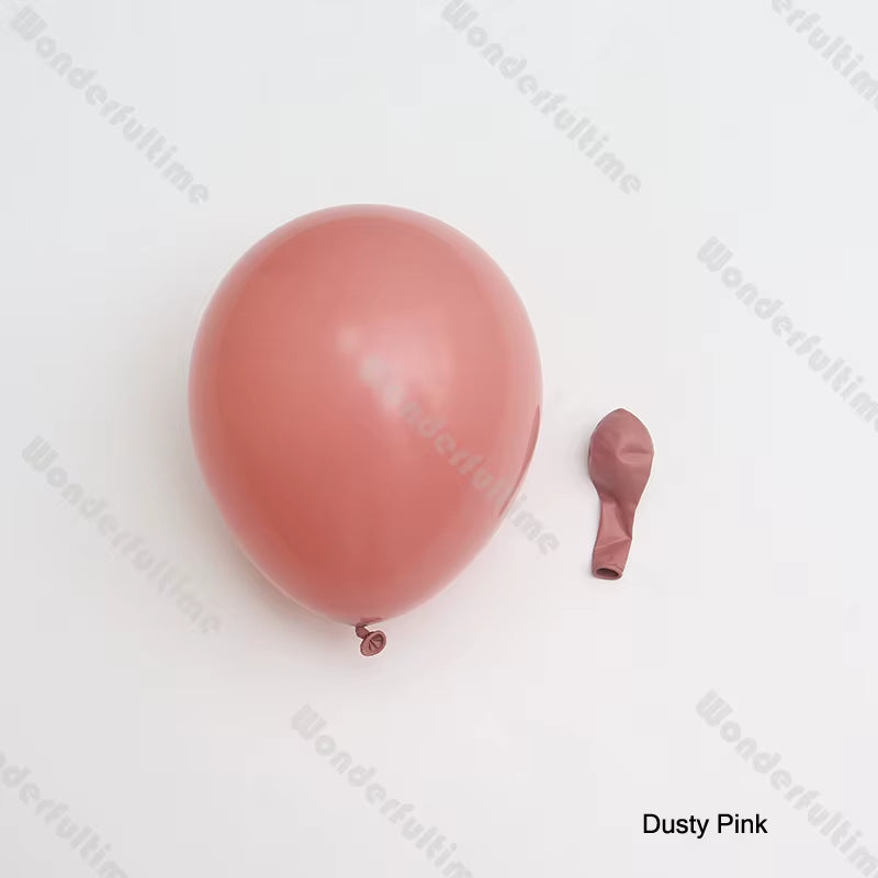 5/10/12/18Inch Doubled Dusty Blue Grey White Sand Balloons Boho Farm Theme Birthday Boy Decorations Custom Balloons Garland Arch