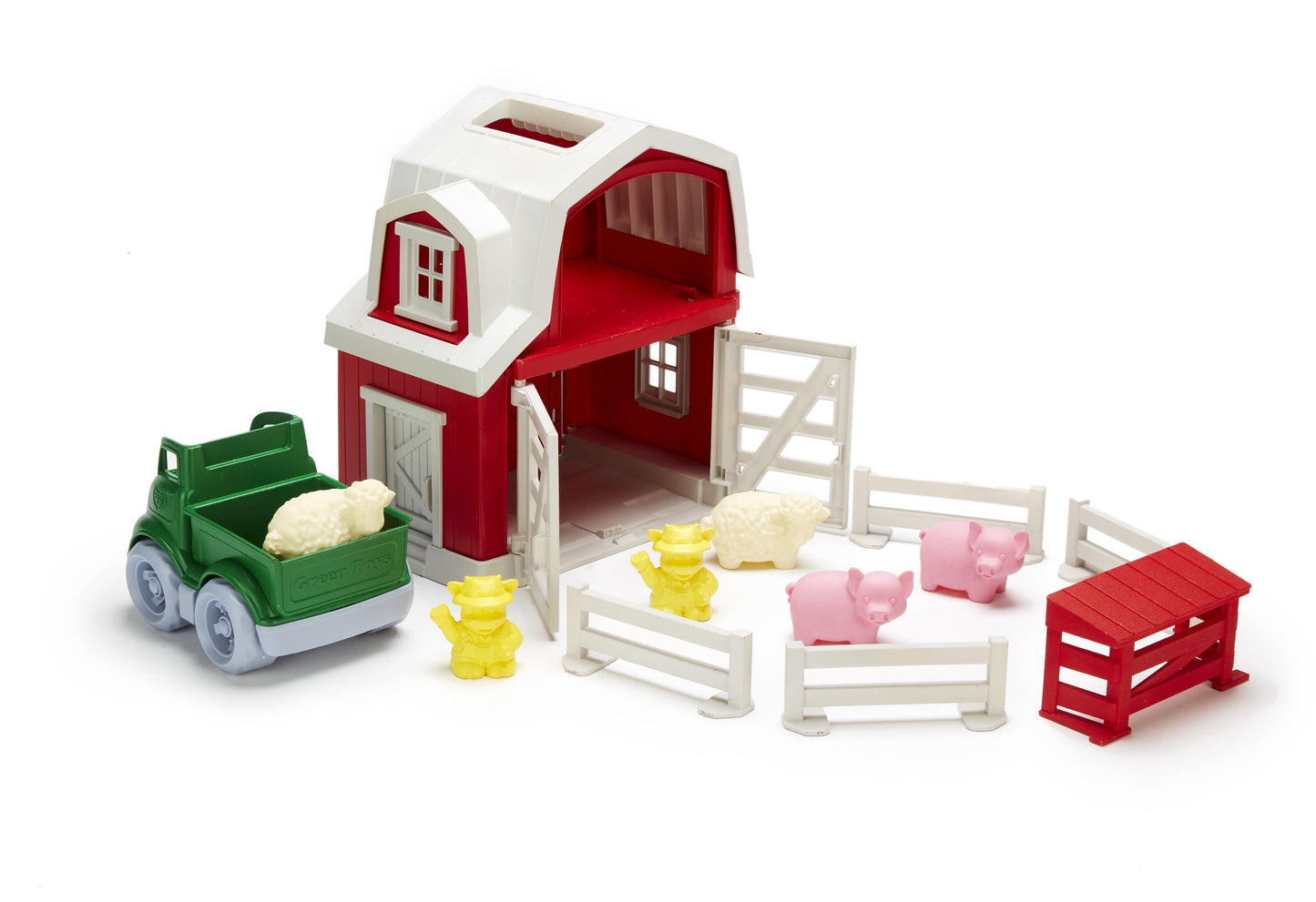Farm Playset, 100% Recycled Plastic, for Unisex Child Ages 2+