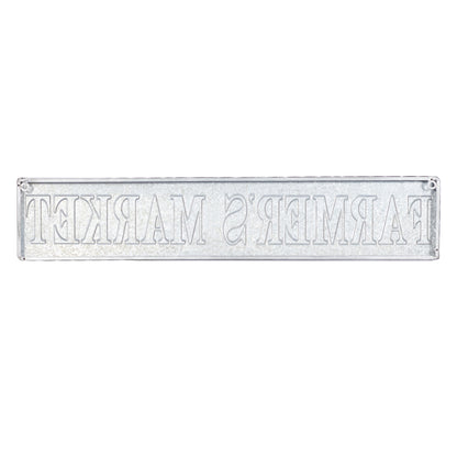 Indoor Grey Metal Farmhouse Sign Wall Decor