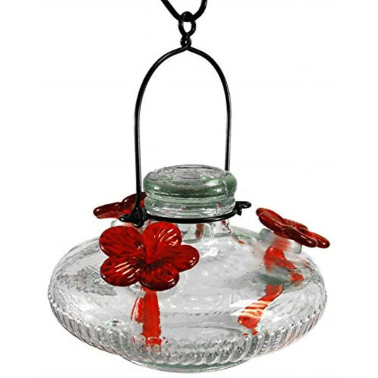 Bloom Hummingbird Feeder, Clear, 16 Oz.