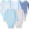 Baby and Toddler Ultimate Flexy Long Sleeve Bodysuit (5 Pack)
