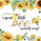 5X4Ft Honeybee Baby Shower Backdrop Sweet Honeybee Is on the Way Photography Background He or She Boy or Girl Sunflower Gender Reveal Party Backdrop Bumble Bee Gender Banner