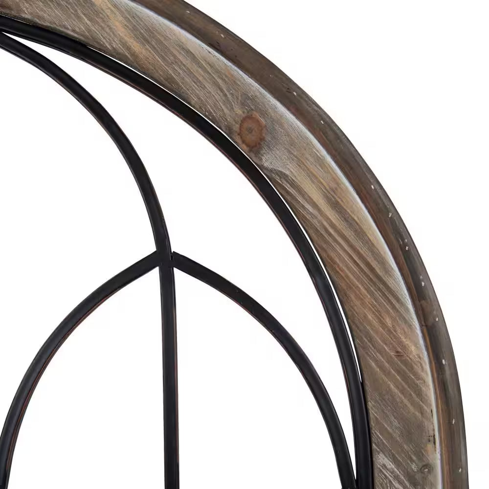 Rennel Wood Rustic Brown Plaque Wall Art